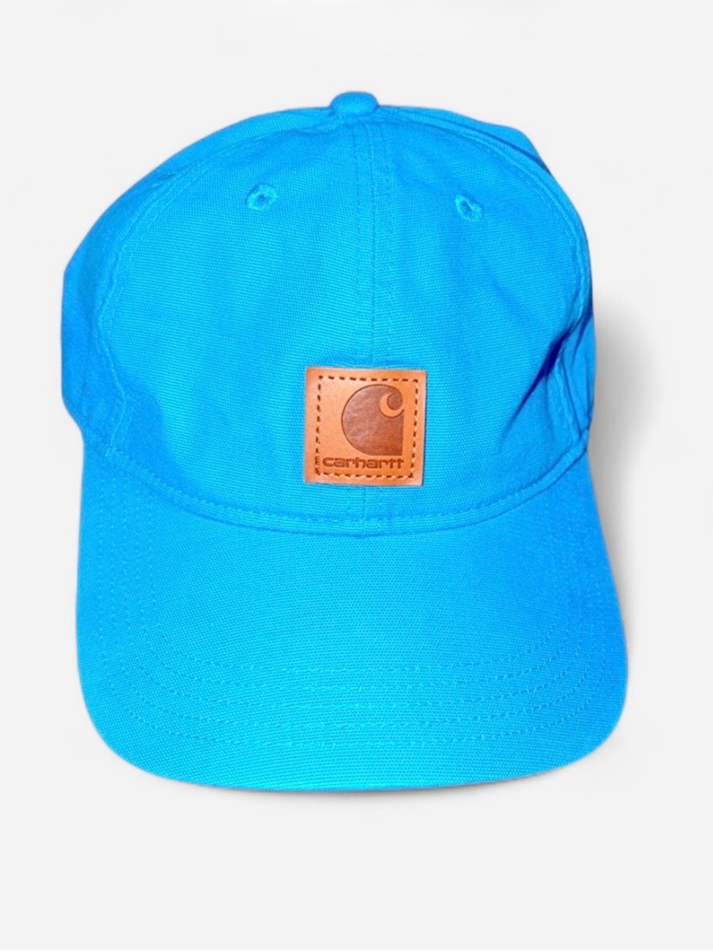 Carhartt AH0289 Men’s Blue Canvas Baseball Cap Hat NWOT OS